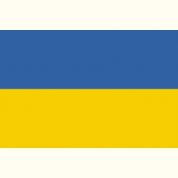 Flaga Ukrainy. Naklejka